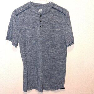 Rock & Republic short sleeve henley shirt Medium